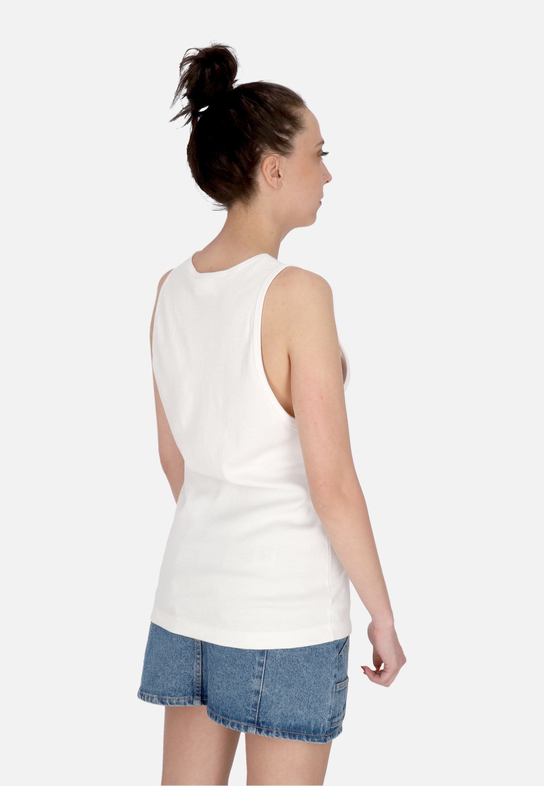 OBEY Canotta Uomo Trace Rib Tank White da uomo in T-Shirt Drestige - Casamassima, commercioVirtuoso.it
