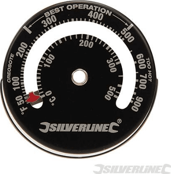Termometro da cucina magnetico con sistema di calibrazione 0°- 500° silverline in Termometri da forno Eternal Brico - Ariano Irpino, commercioVirtuoso.it