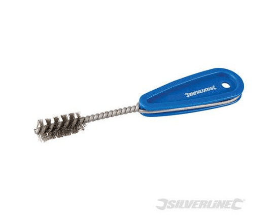 Spazzole per pulizia raccordi in rame 15 22 e 28 mm Silverline - 6