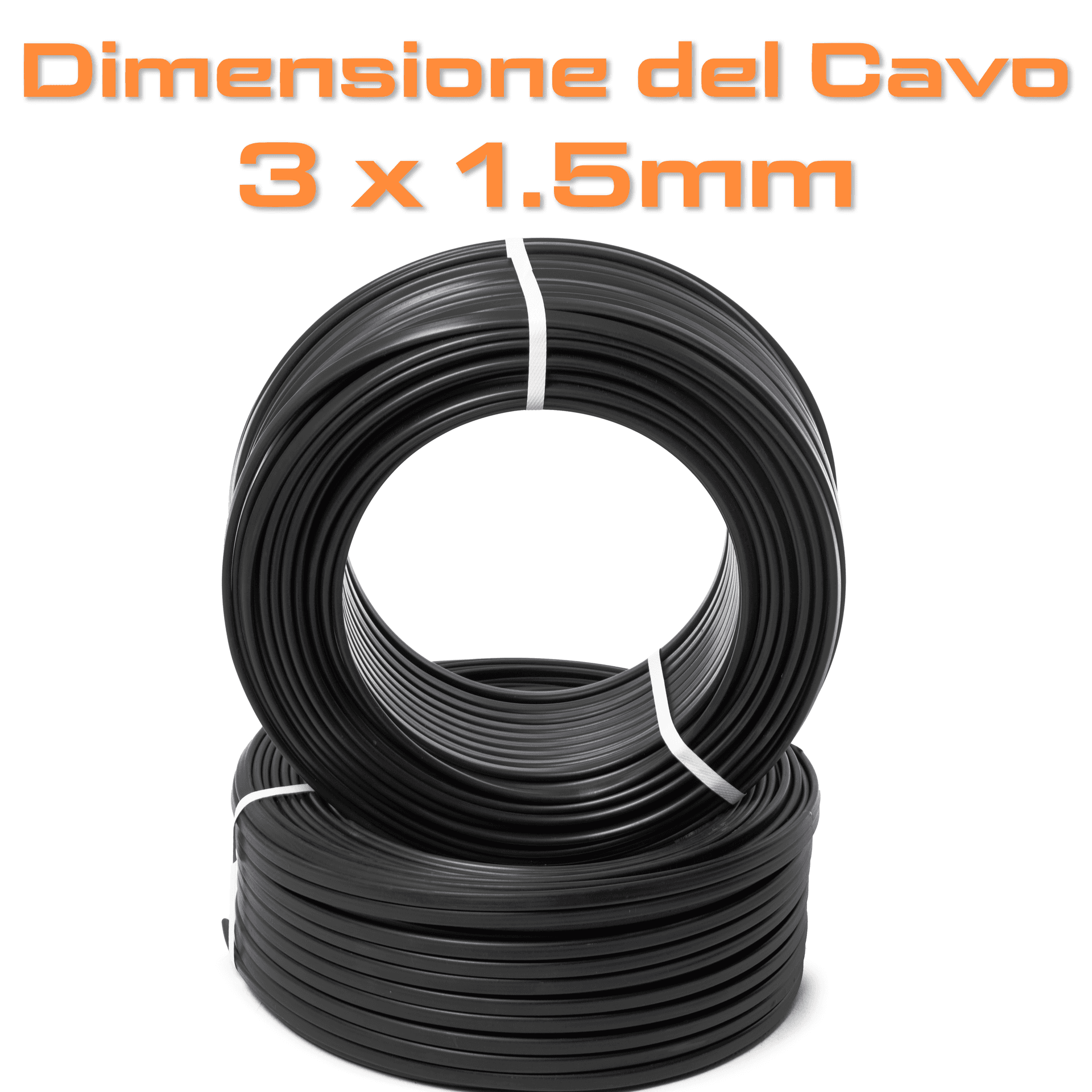 Prolunga Industriale 5 e 10 Metri - Cavo 3G1.5 - Protezione IP44 in Bobine per cavo Elettrowatt - San Severino Marche, commercioVirtuoso.it