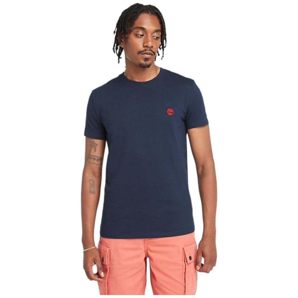 Timberland t-shirt blu Dunstan River TB0A2BPR433