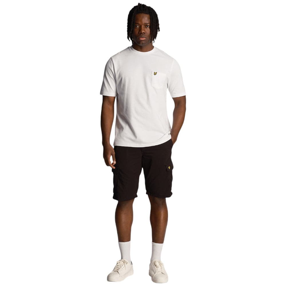 Lyle & Scott bermuda cargo nero Wembley SH1815ITAB