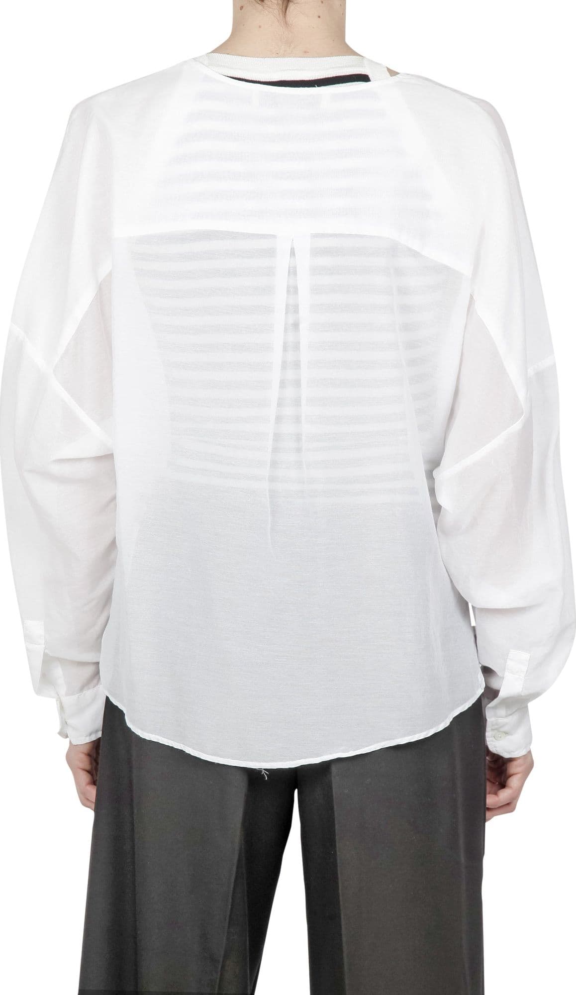 JUCCA Jucca - Blusa - 431050 - Bianco da donna in Bluse e camicie Drestige - Casamassima, commercioVirtuoso.it