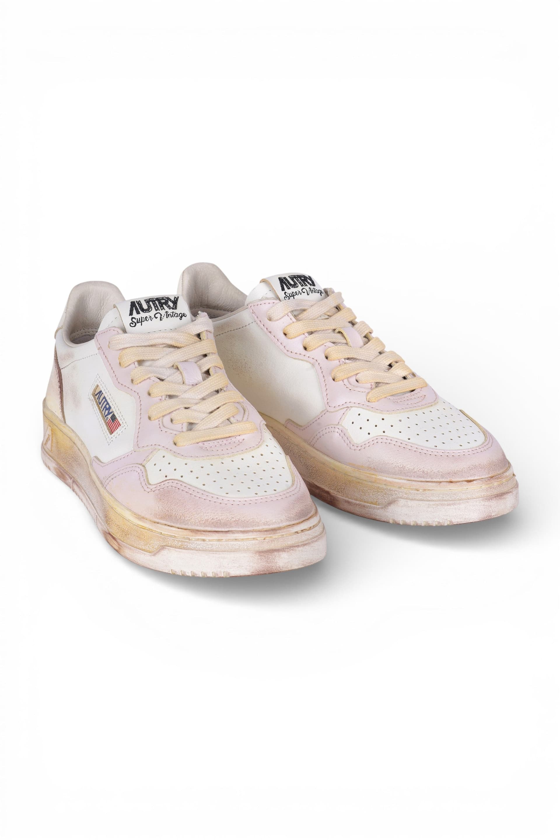 AUTRY Autry - Sneakers - 470541 - Bianco/Rosa da donna in Sneaker casual Drestige - Casamassima, commercioVirtuoso.it