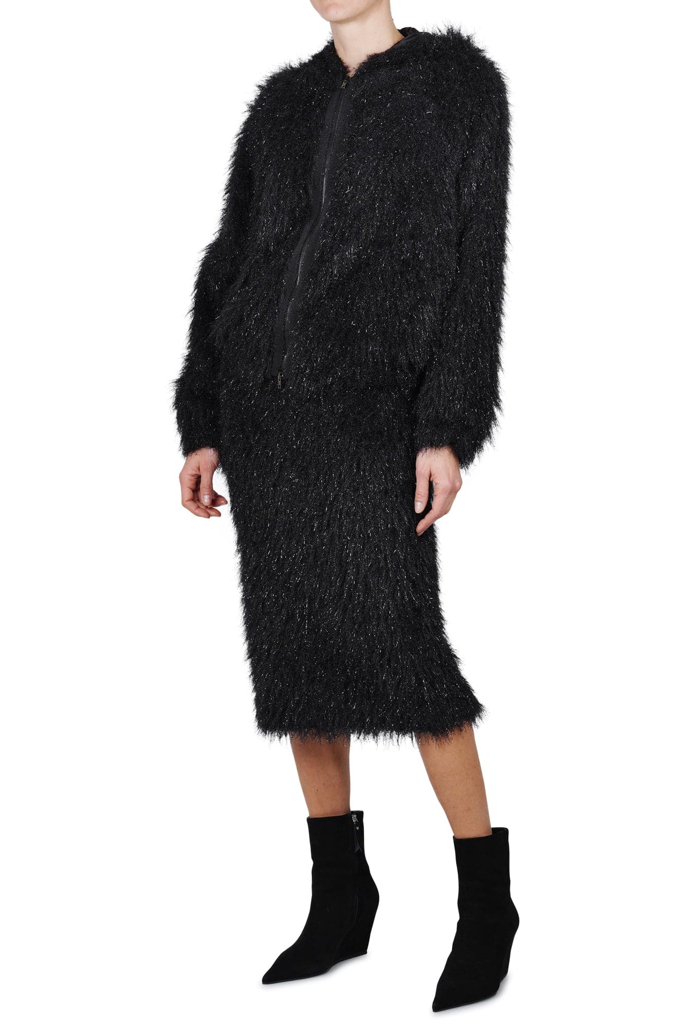 JUCCA Jucca - Gonna - 461615 - Nero da donna in Gonne Drestige - Casamassima, commercioVirtuoso.it