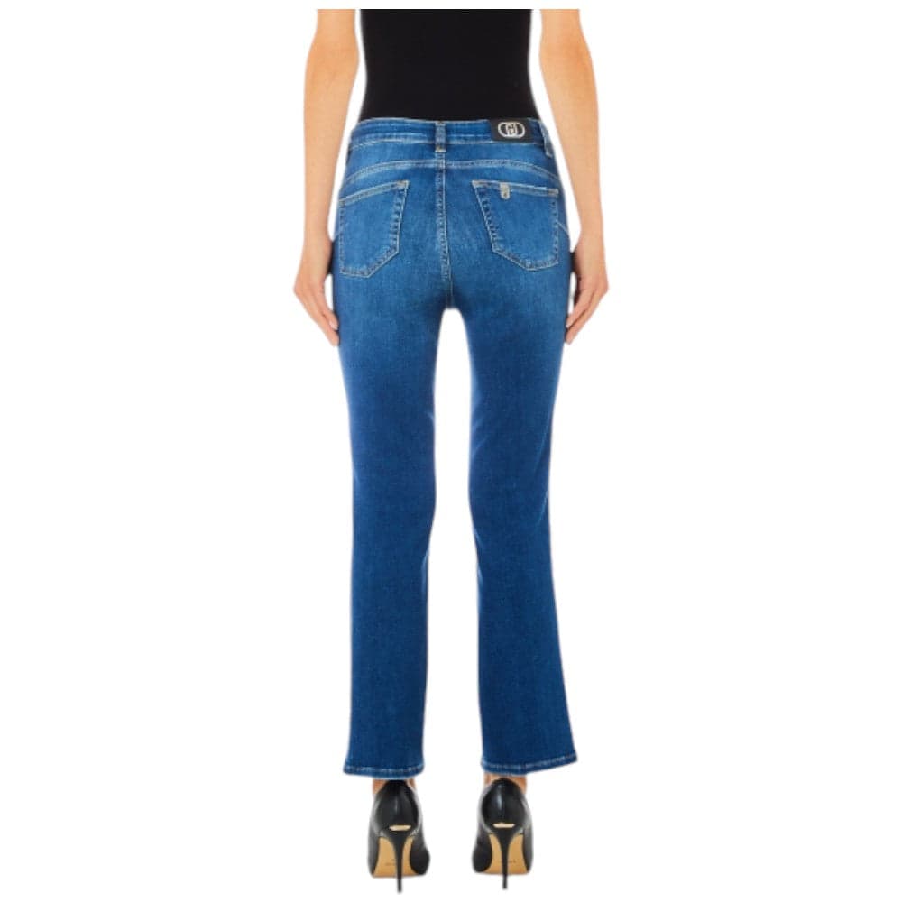 Liu Jo Jeans vita alta Princess bottom up UF4040D4811 Jeans Liu Jo
