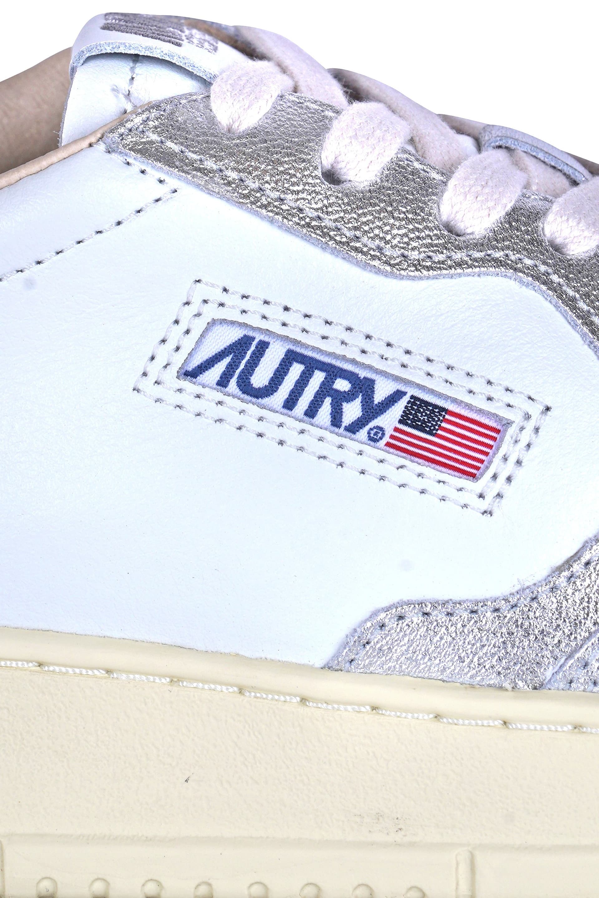 AUTRY Autry - Sneakers - 470561 - Bianco/Argento da donna in Sneaker casual Drestige - Casamassima, commercioVirtuoso.it