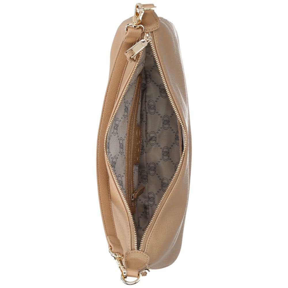 Liu Jo borsa a spalla caramello hobo large linea Kaliska AA5134E0054 Borse Liu Jo