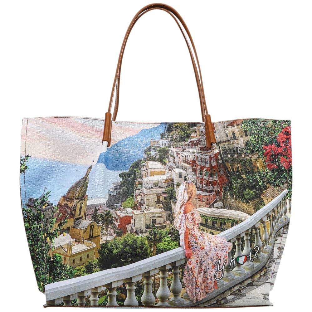YNot shopping bag large stampa Drimming Coast YES707S5