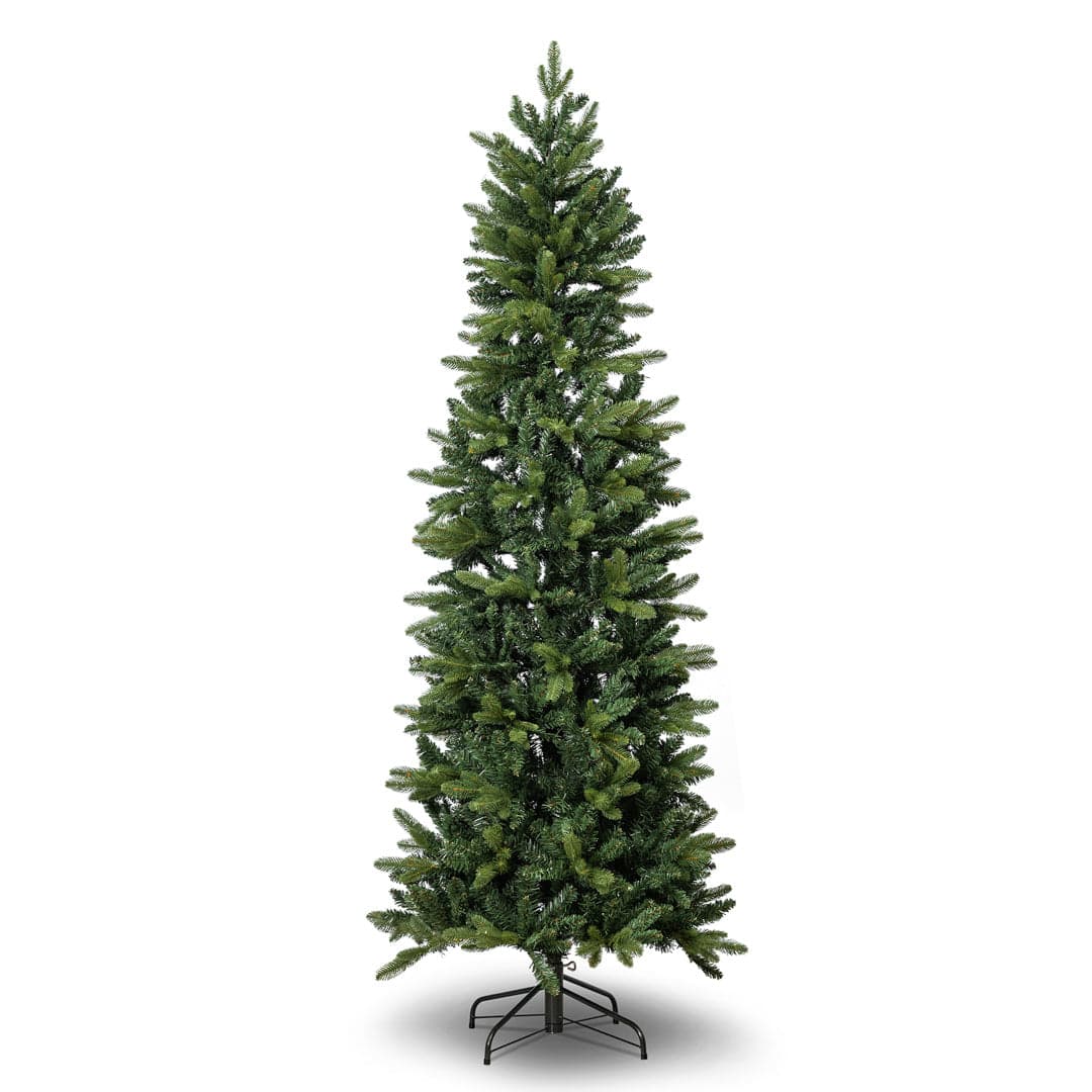 Albero di Natale slim "Cernera" in PE Effetto Real Touch + PVC di Altissima qualità - 11