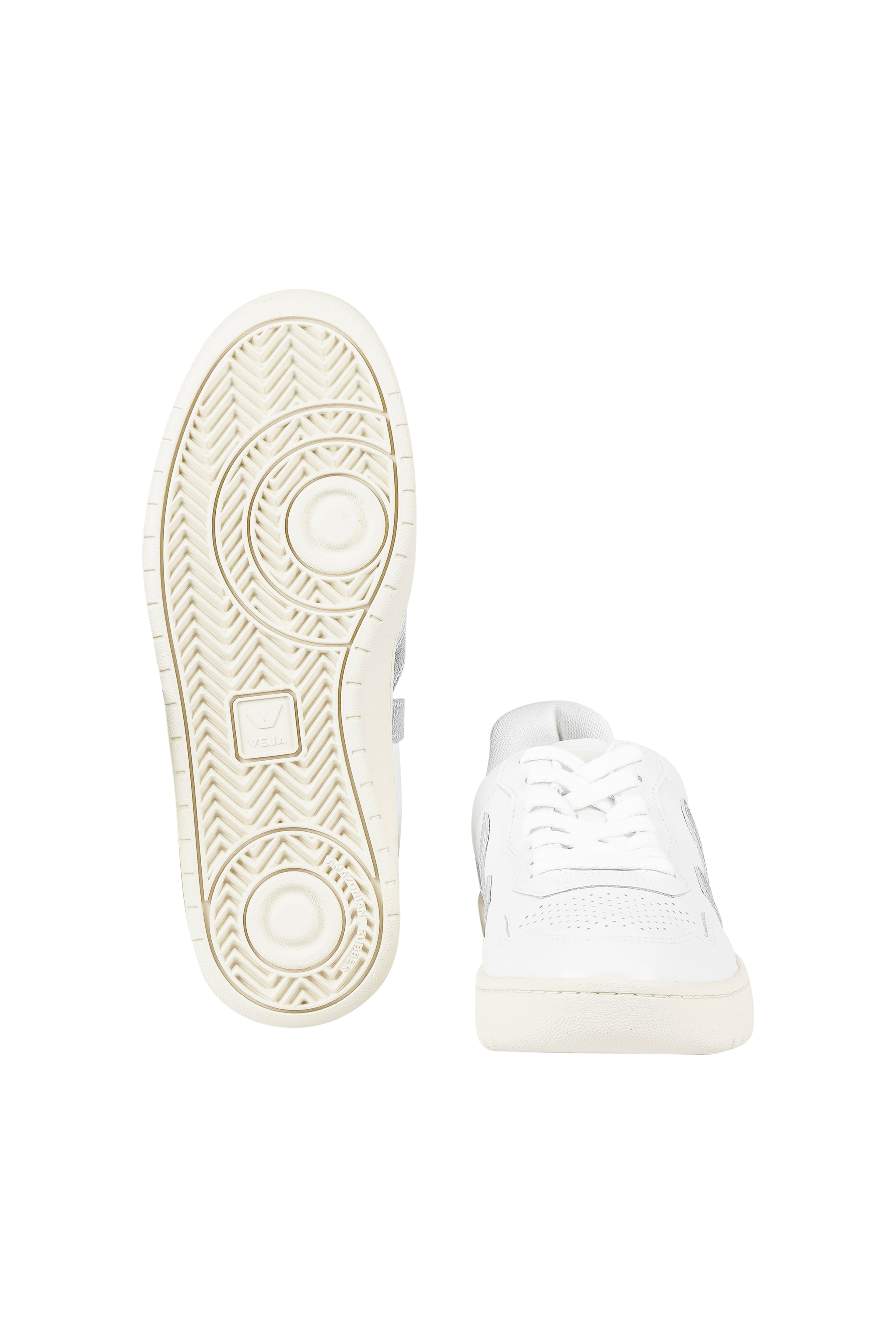 VEJA Veja - Sneakers - 460800 - Bianco/Argento da donna in Sneaker casual Drestige - Casamassima, commercioVirtuoso.it