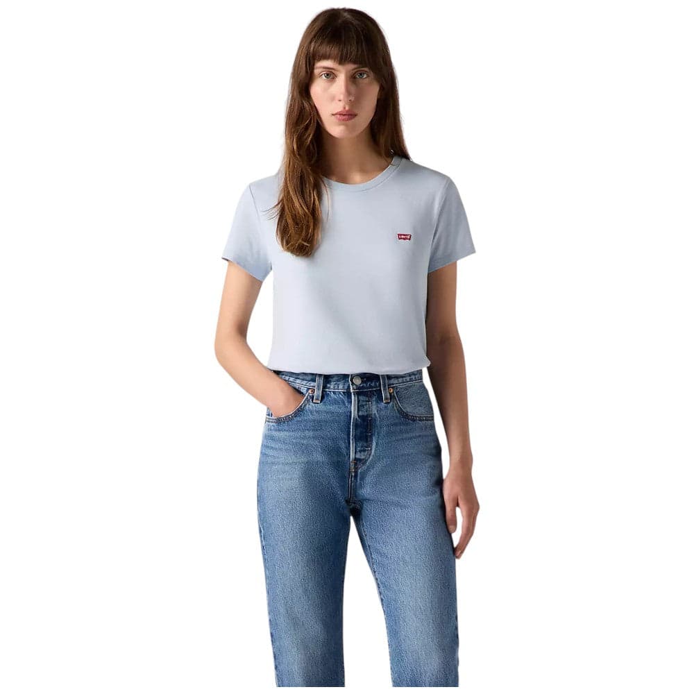 Levi's t-shirt celeste logo piccolo 391850361 T-shirt LEVI'S