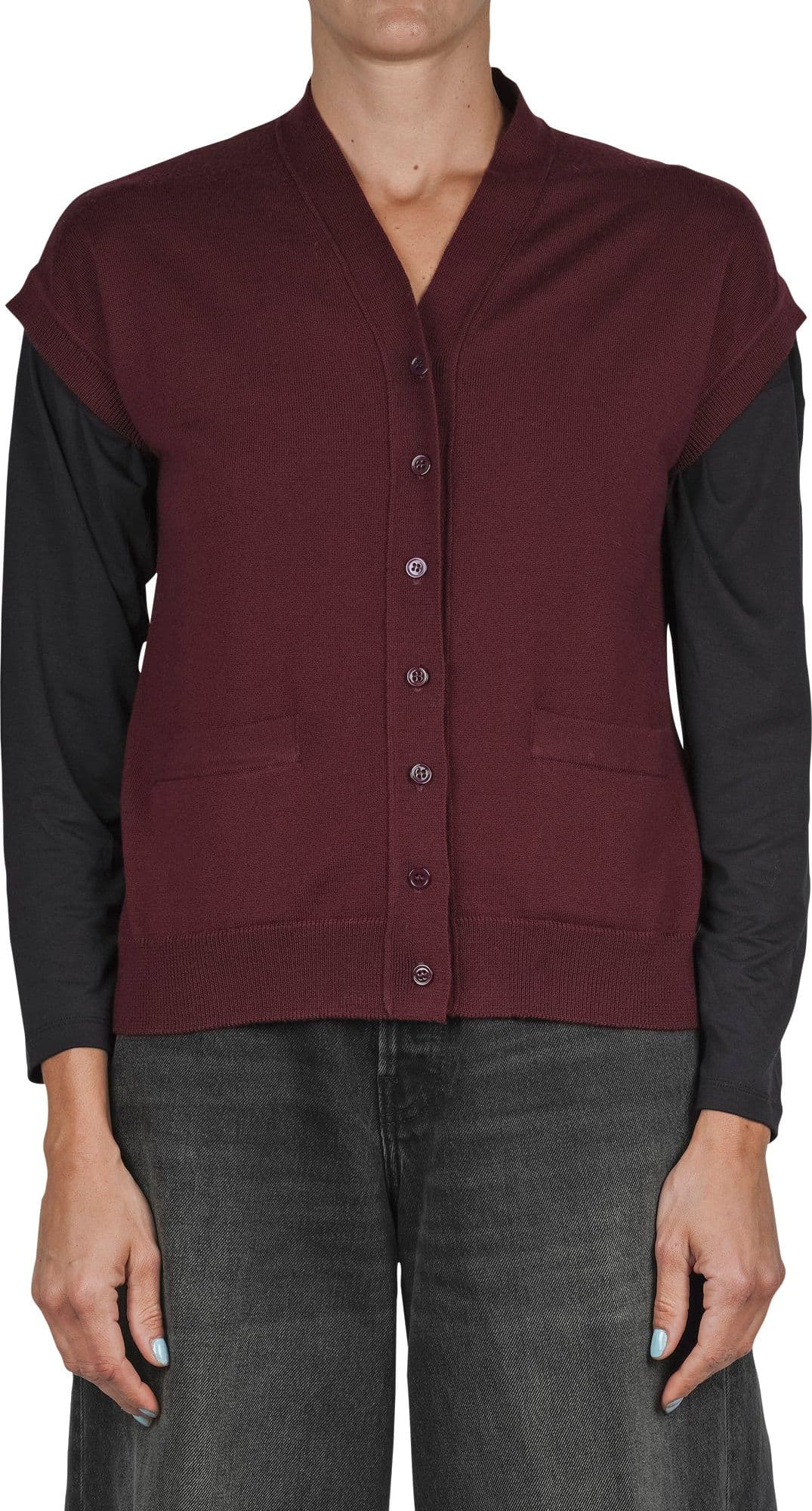 ALPHA STUDIO - Gilet - 461199 - Bordeaux da donna in Gilet Drestige - Casamassima, commercioVirtuoso.it