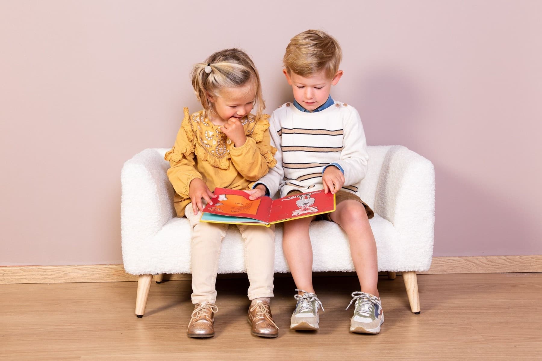 Panca Divano Childhome per Bambini Teddy Bianco Naturale in Divani La Casa Del Bebè - Napoli, commercioVirtuoso.it