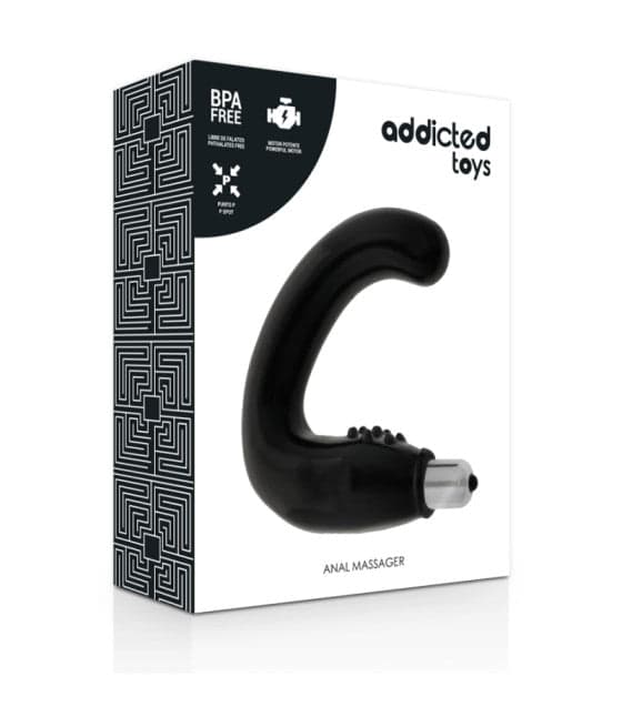 Plug anale nero morbido 12 cm circa con vibrazioni potenti nuovo anche perineo in prodotto Erosdom - Palmi, commercioVirtuoso.it