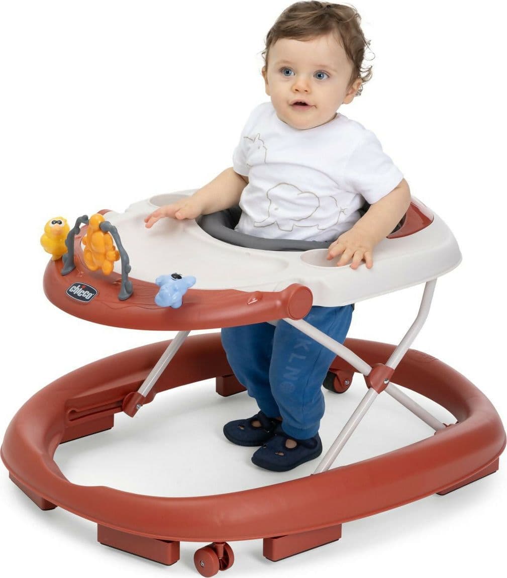CHICCO Girello Walky Talky Lite, 6 m+ RED rosso o GREY grigio - Girello per Bambini Bambine Pieghevole Colorato con giochi in Girelli Sanitaria Gioia del Bimbo - Villa San Giovanni, commercioVirtuoso.it