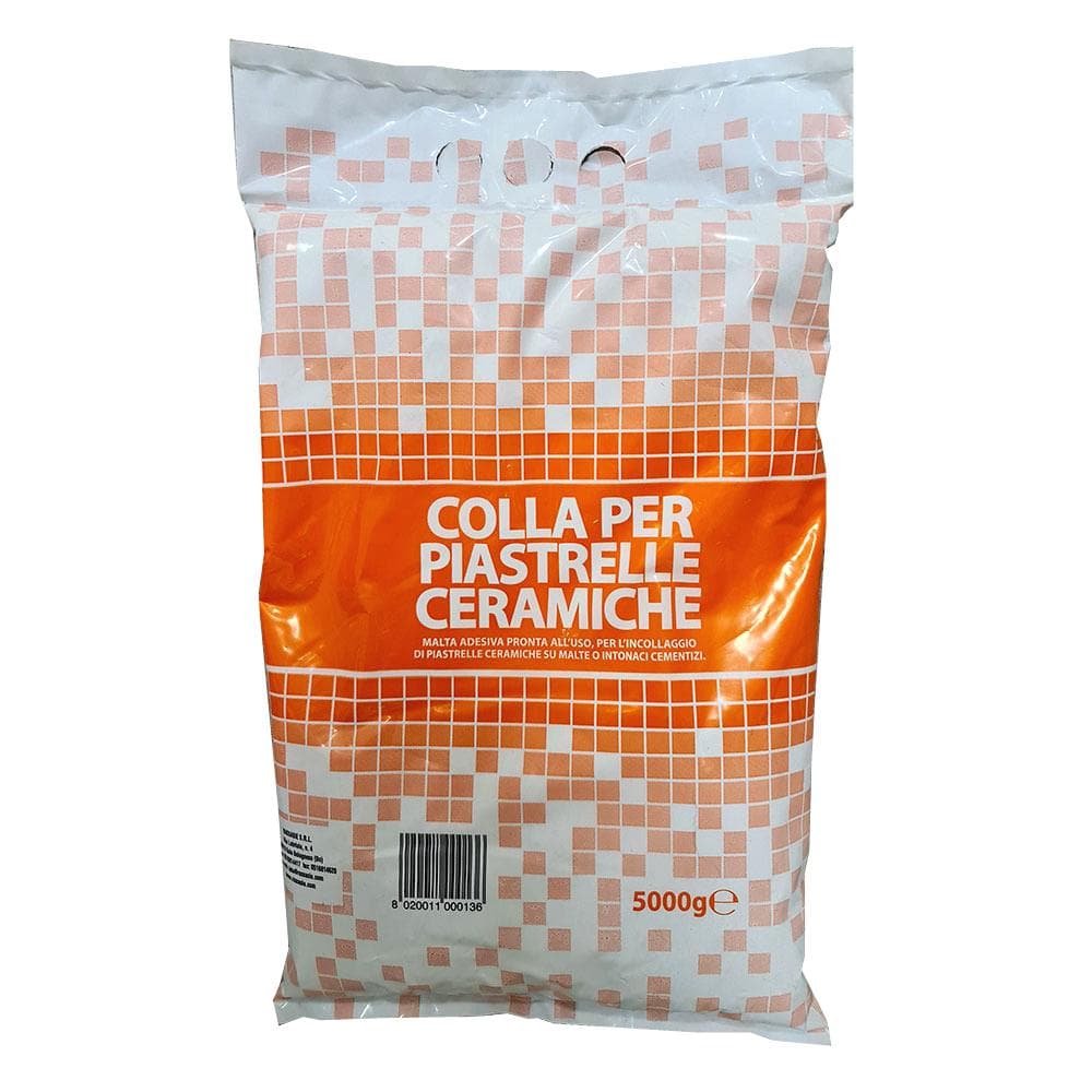 Collante in polvere per l'incollaggio delle piastrelle in Cemento La Zappa - Altamura, commercioVirtuoso.it