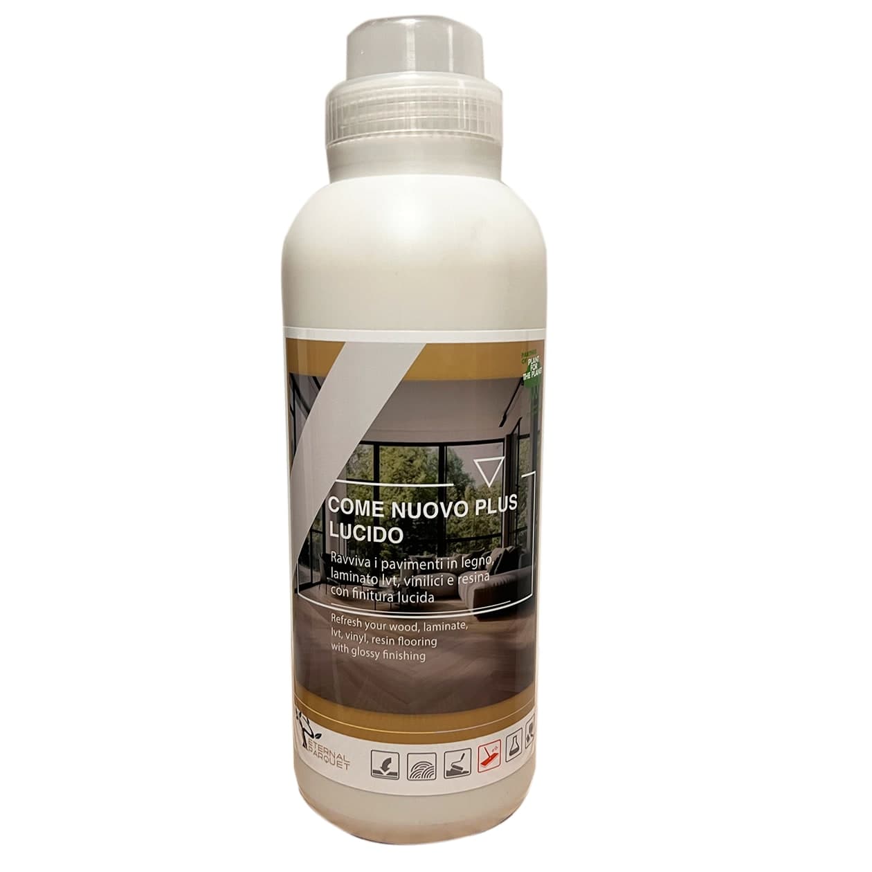 il #n1 - COME NUOVO lucido o opaco - rigenerante NATURALE per PARQUET, spc, laminati, resine e gress "ELIMINA GRAFFI e crea un film protettivo" Di Eternal Parquet - 10