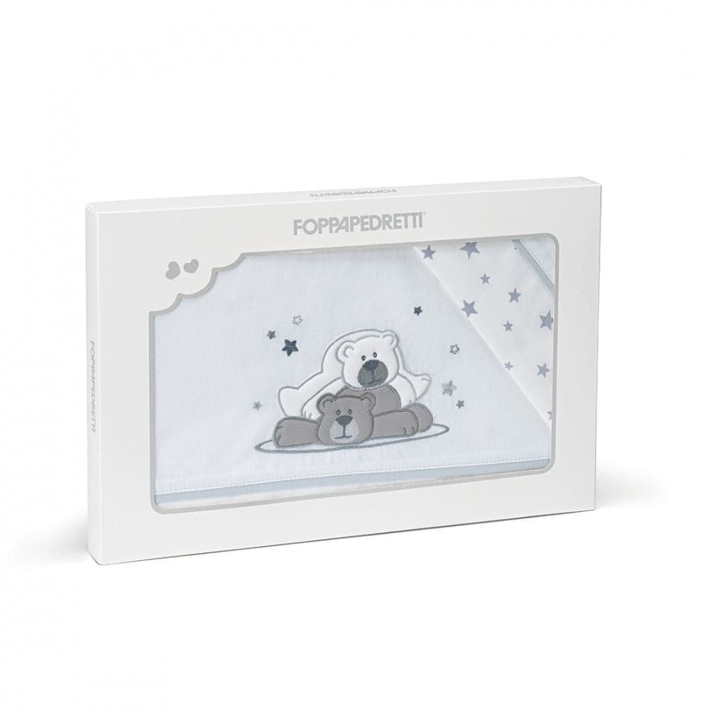 Completo Lenzuolino FOPPAPEDRETTI DolceStella in Lenzuola da lettino con sbarre La Casa Del Bebè - Napoli, commercioVirtuoso.it