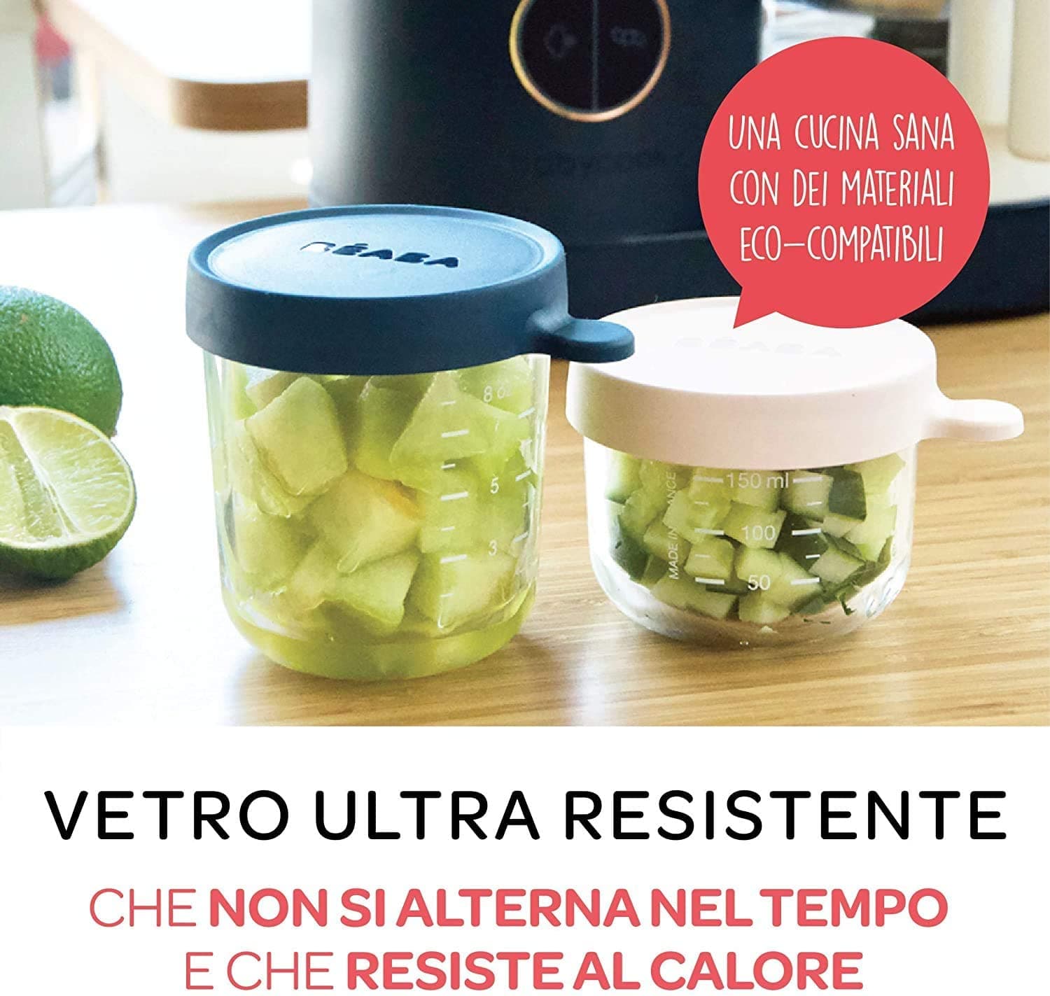 Contenitore Graduato per Alimenti Bèaba Vetro in Set di contenitori per alimenti La Casa Del Bebè - Napoli, commercioVirtuoso.it