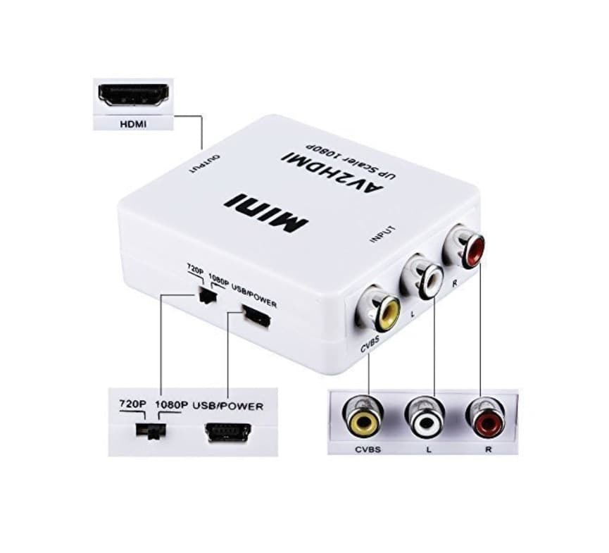 Convertitore Video da AV ad HDMI in Video convertiori DFP Elettronica Store - Scafati, commercioVirtuoso.it