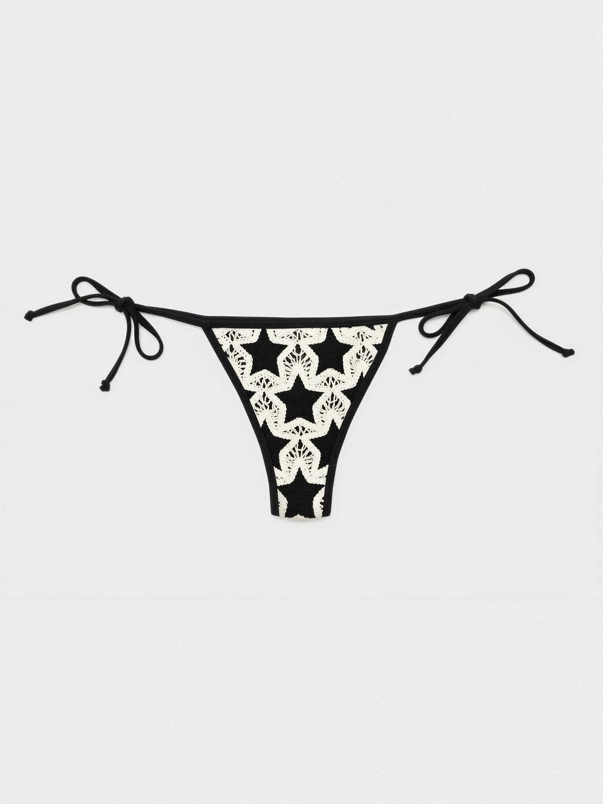 Costume Donna Gisela 2/30288T Bikini Triangolo Crochet Stelle con Slip Regolabile in Autocategorizzazione The King Luxury - San Marcellino, commercioVirtuoso.it