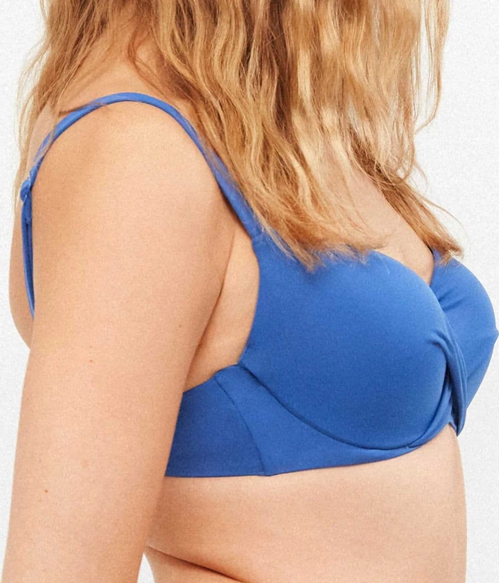 Costume Donna Gisela 2/30423TB Bikini Top Capiente Senza Ferretto con Incrocio Décolleté in Autocategorizzazione The King Luxury - San Marcellino, commercioVirtuoso.it