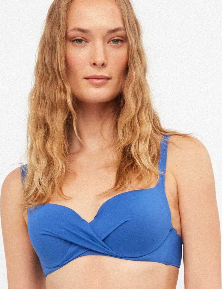 Costume Donna Gisela 2/30423TB Bikini Top Capiente Senza Ferretto con Incrocio Décolleté in Autocategorizzazione The King Luxury - San Marcellino, commercioVirtuoso.it