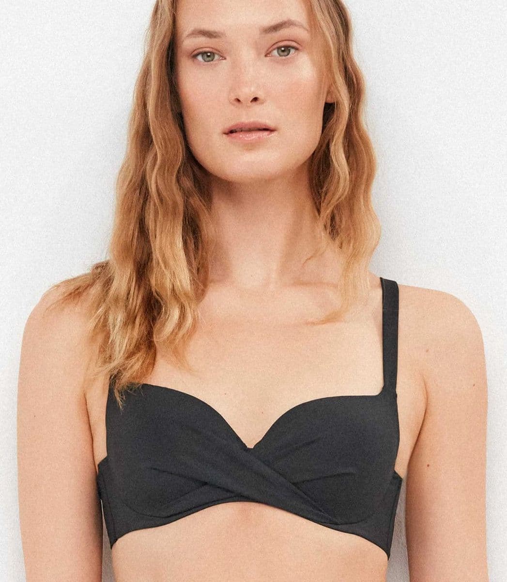 Costume Donna Gisela 2/30423TB Bikini Top Capiente Senza Ferretto con Incrocio Décolleté in Autocategorizzazione The King Luxury - San Marcellino, commercioVirtuoso.it