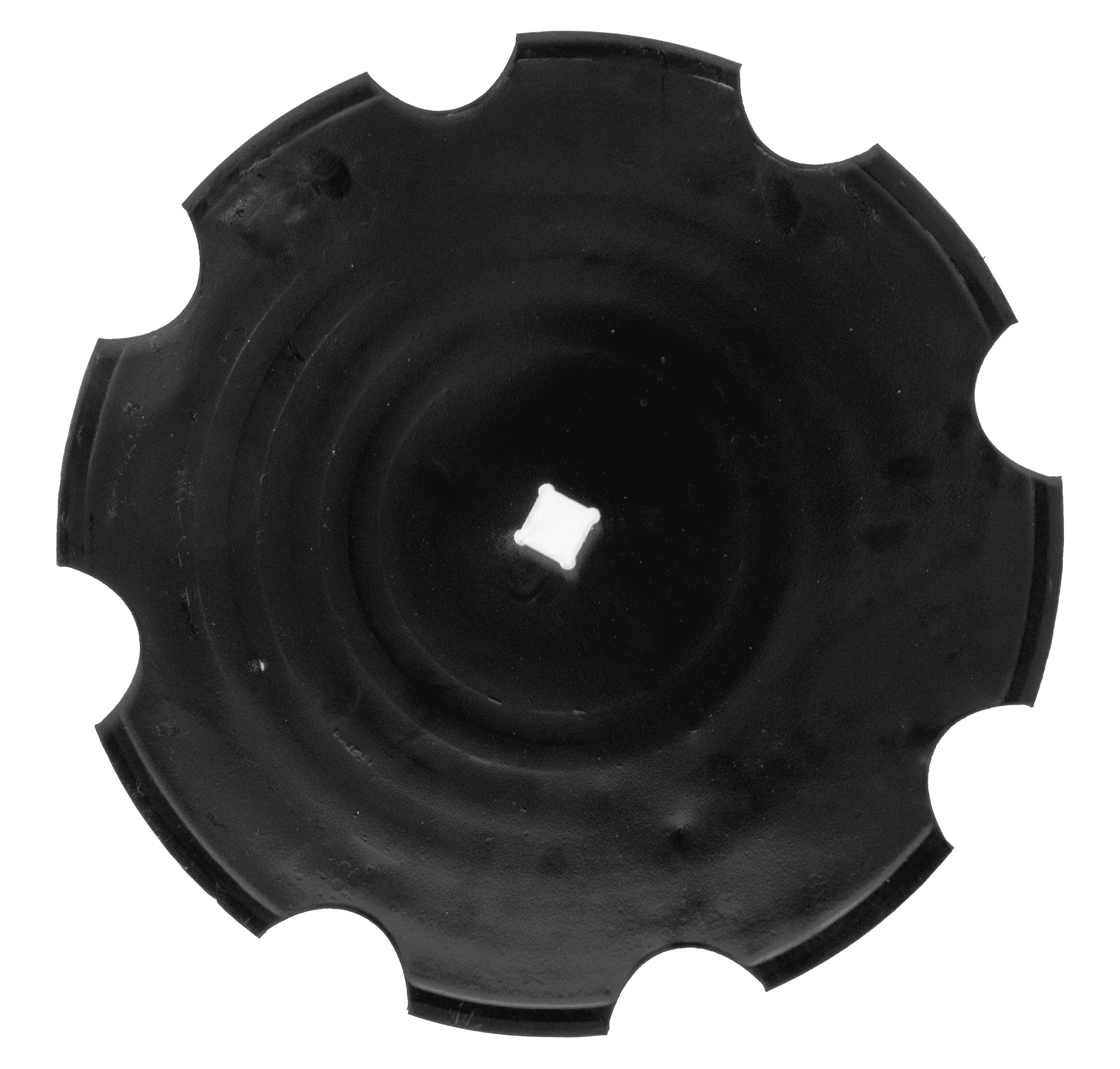 Disco frangizolle dentato con Ø 410mm spessore 3mm e foro quadrato di 26mm in Dischi di sgrossatura GardenStore - Novellara, commercioVirtuoso.it