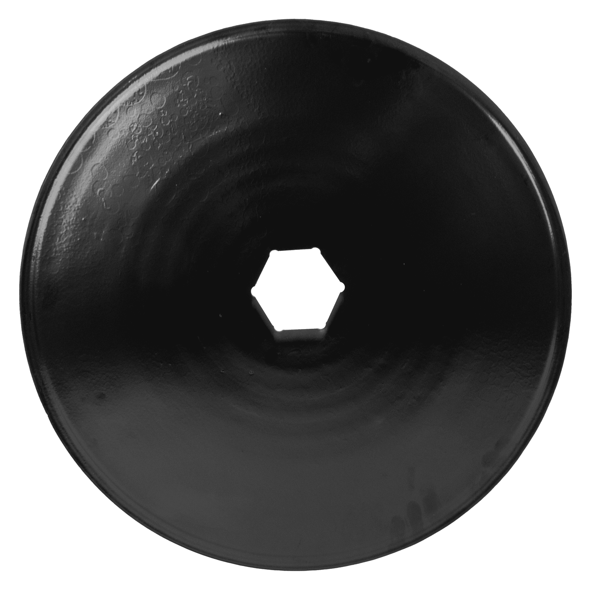 Disco frangizolle liscio Ø 610mm sp. 6mm con foro esagonale da 92mm in  GardenStore - Novellara, commercioVirtuoso.it