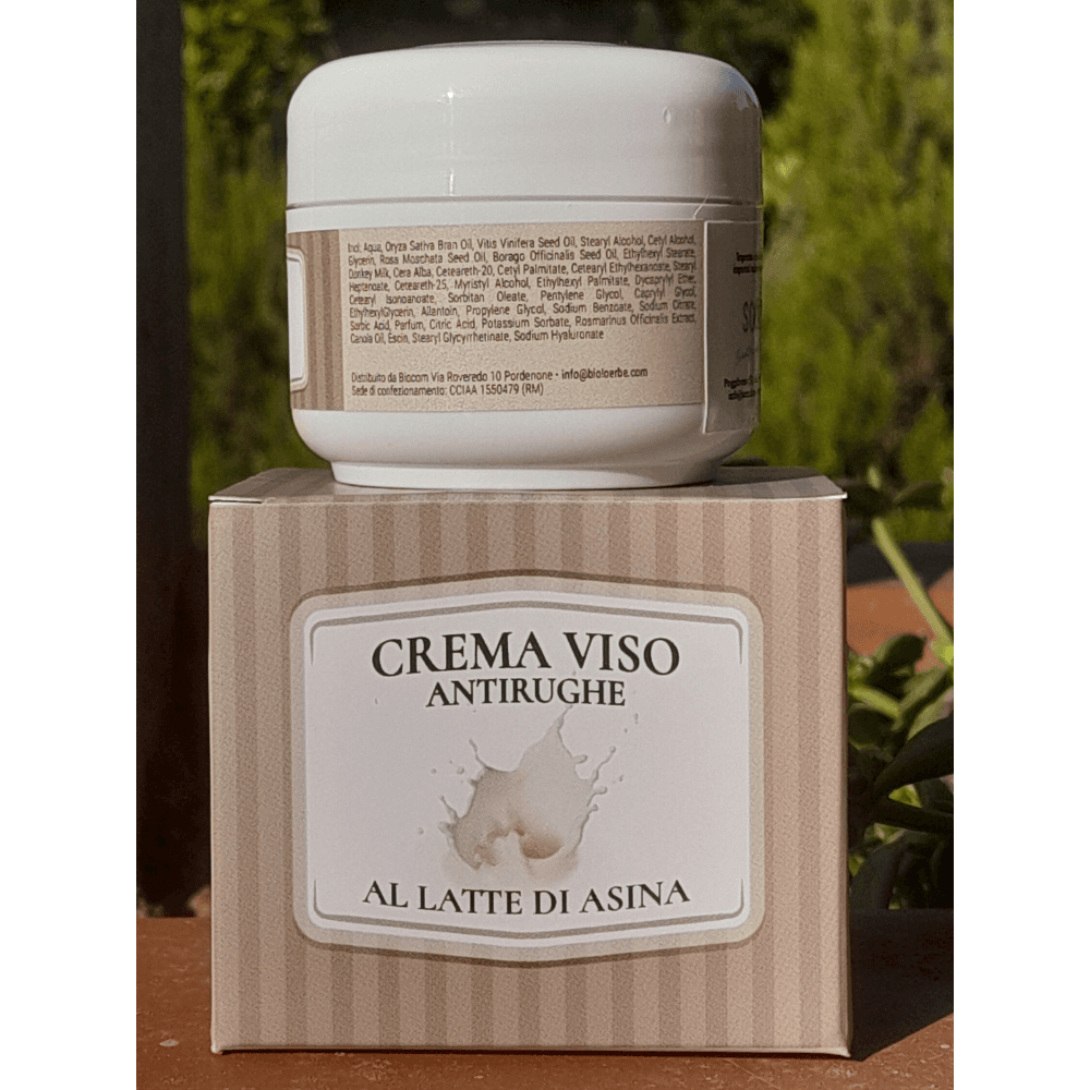 Crema Antirughe al Latte di Asina 50 ml - Bioloerbe in Creme Scen Scientific and Natural - Poggibonsi, commercioVirtuoso.it