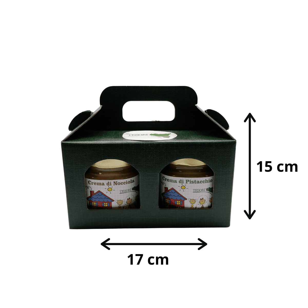 Cream Box Pistacchio - Nocciole Creme Spalmabili Siciliane 200g in Creme e cioccolati spalmabili Tesori Di Sicilia - Nicosia, commercioVirtuoso.it
