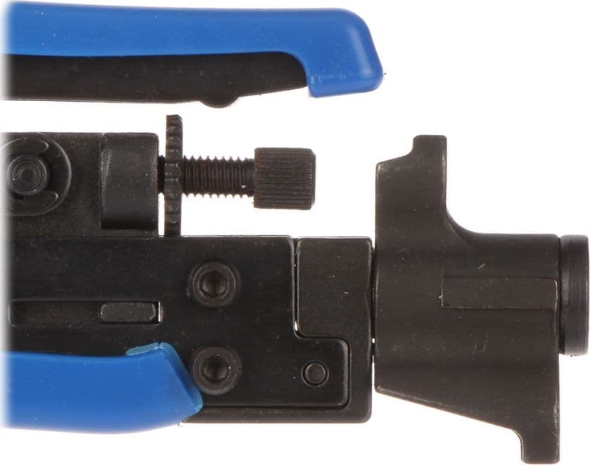 Pinza Crimpatrice per connettori F a compressione RG59 / RG6 / RG11 in Pinze piegatrici DFP Elettronica Store - Scafati, commercioVirtuoso.it
