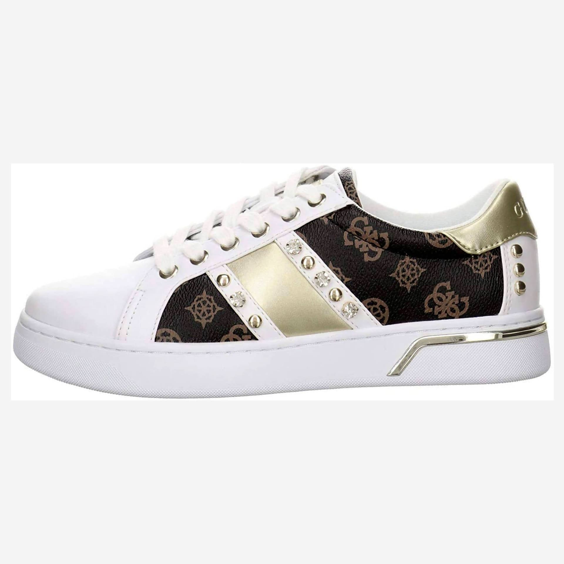 Guess Fl5 Riy-fal12 Sneakers Donna Punta Tonda Con Lacci E Suola In Gomma 2,5cm Scarpe Casual Con Fodera Interna E Logo in Sneaker casual Euforia - Bronte, commercioVirtuoso.it