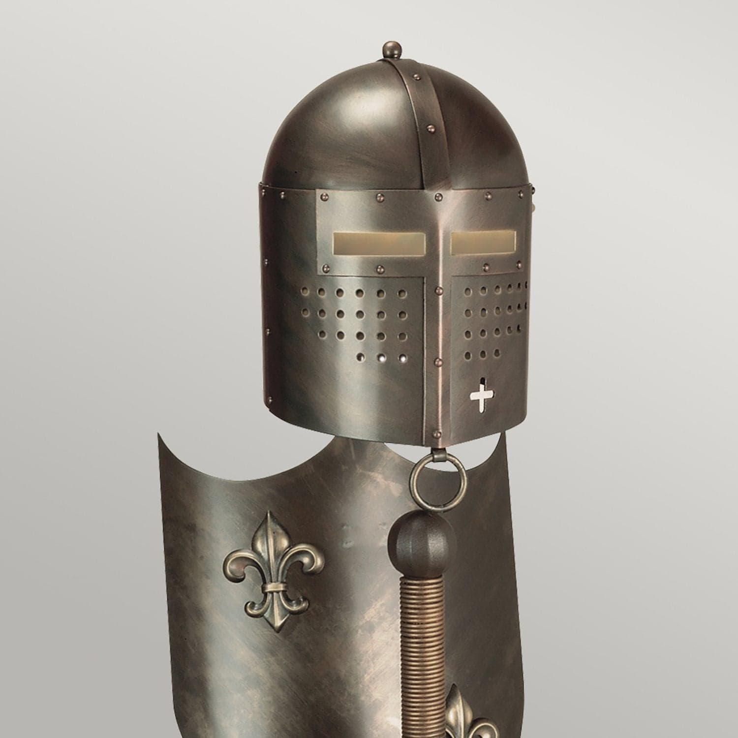 Lampada Scrivania Industrial Crusader Acciaio Bronzo 1 Luce Gx53 Led 3000K 720Lm in Lampade da tavolo e abat-jour LuceArt - Montecorvino Pugliano, commercioVirtuoso.it