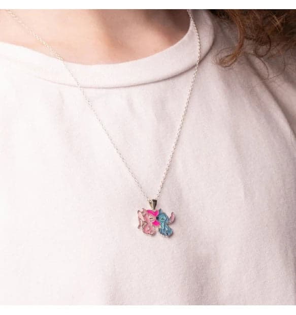 Collana bambina DISNEY STITCH CS00040SL-P.CS in Collane Gioielleria Cameli - Monte Urano, commercioVirtuoso.it