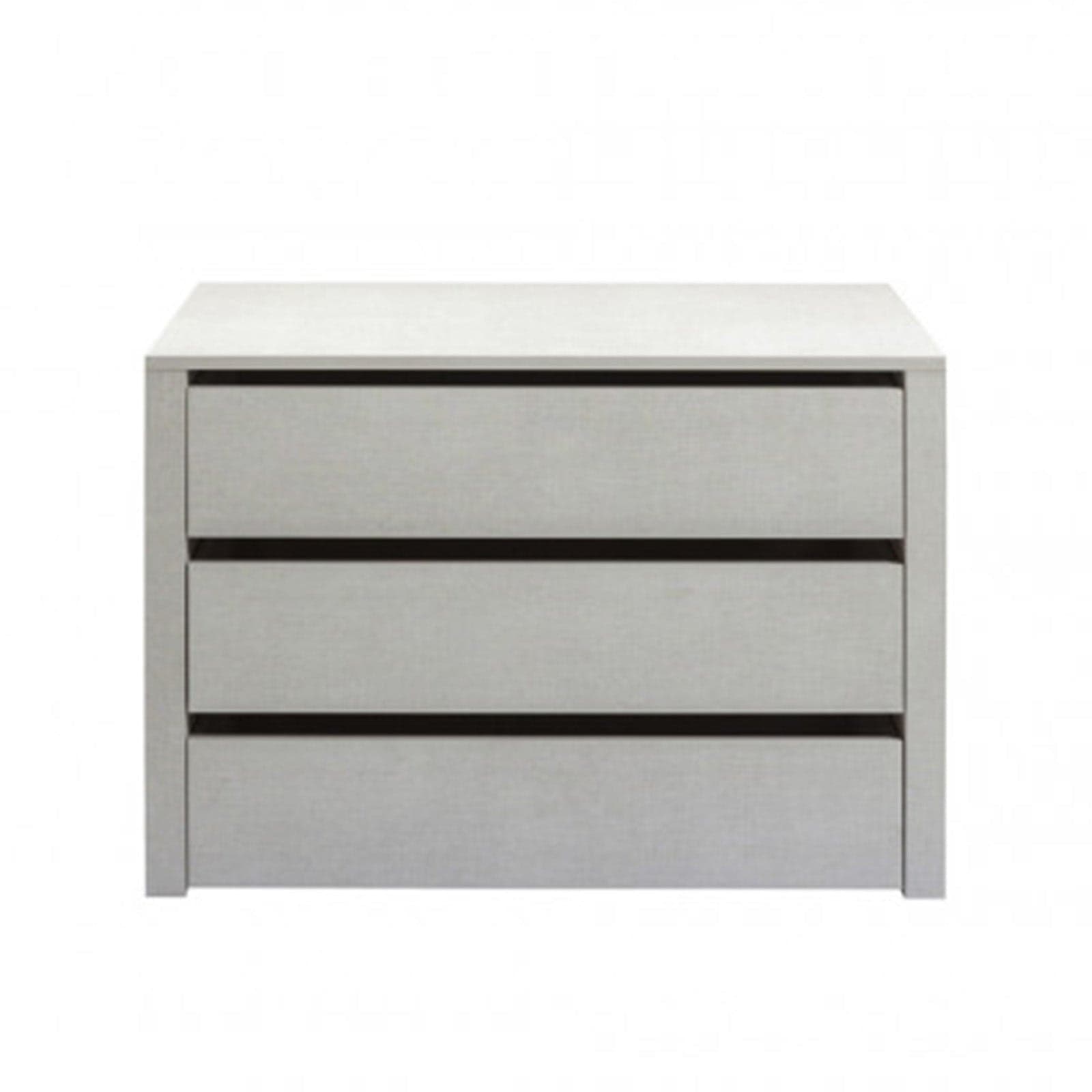 Cassettiera interna per armadio con 3 cassetti grigio effetto tessuto 72 x h 69 cm in Bauli Decor Space - Altamura, commercioVirtuoso.it