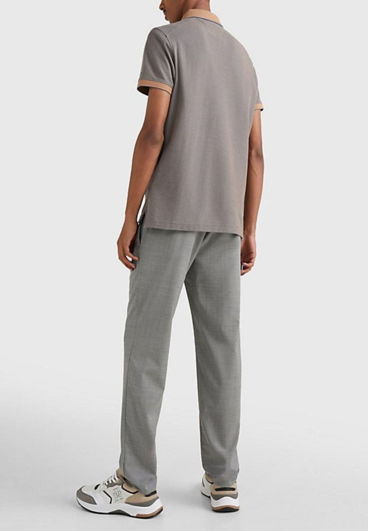 Tommy Hilfiger POLO DC TWO TONE HONEYCOMB SLIM POLO da uomo in T-shirt Drestige - Casamassima, commercioVirtuoso.it