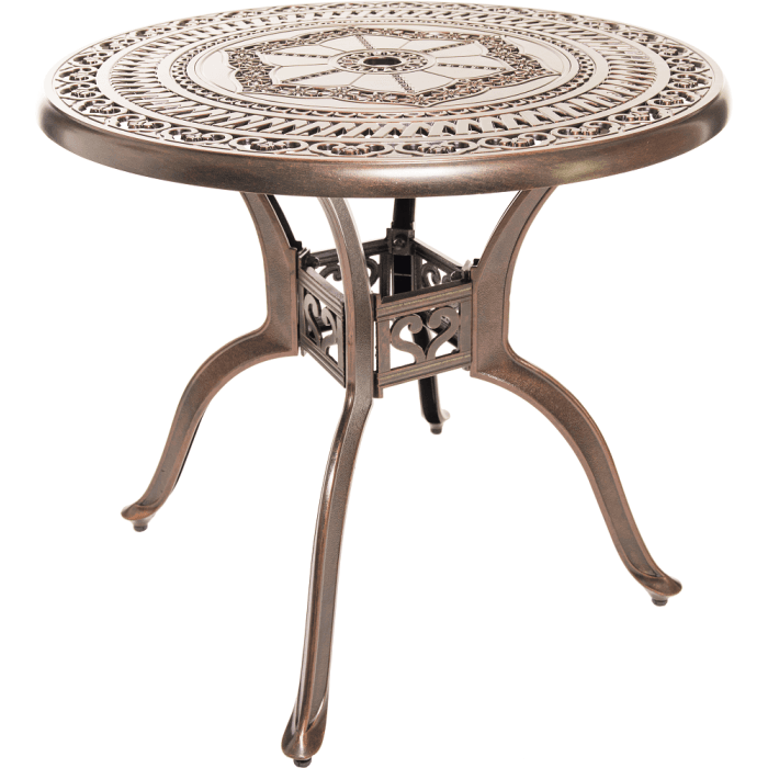Tavolo da giardino modello Cuore - diametro 80 cm in Tavolini da caffé CarrelloDigitale.it - Seclì, commercioVirtuoso.it