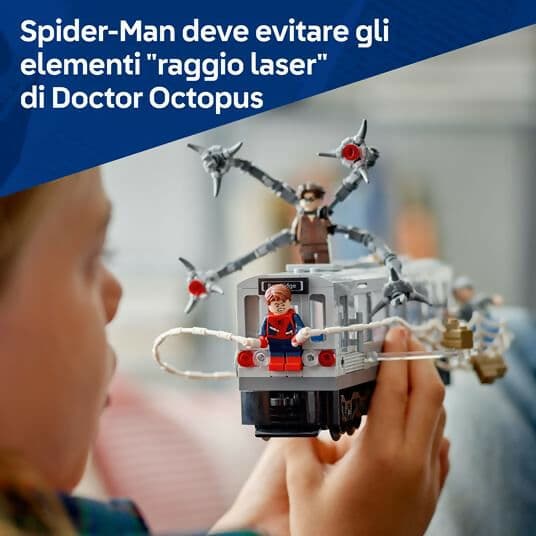 LEGO Super Heroes Marvel (76321). Spider-Man contro Doc Ock: duello sul treno in Animali Cartoleria Deja Vu - Crotone, commercioVirtuoso.it