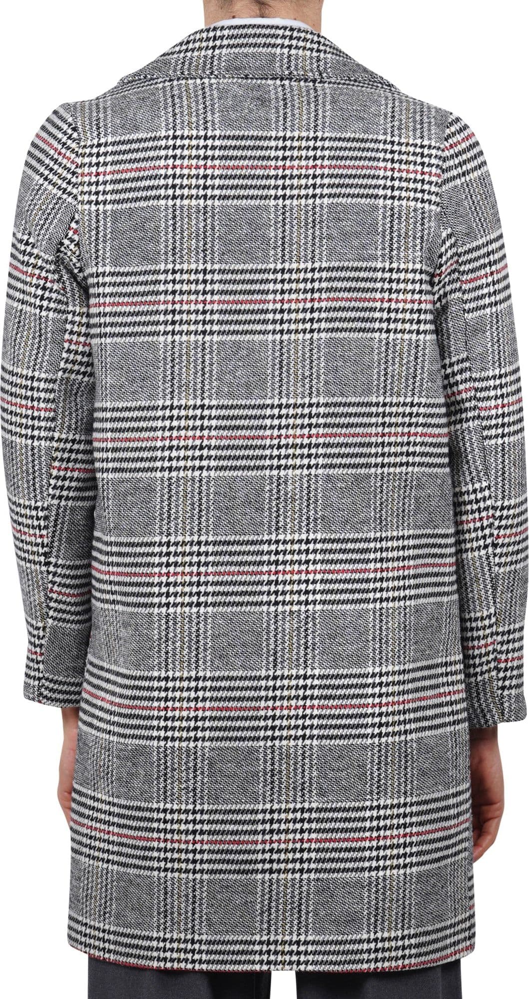 LA FEMME BLANCHE La Femme Blanche - Cappotto - 461506 - Bianco/Grigio da donna in Cappotti Drestige - Casamassima, commercioVirtuoso.it
