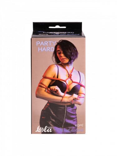 Party Hard Lola Rope Corda Bondage Shibari BDSM cotone 5 mt in prodotto Erosdom - Palmi, commercioVirtuoso.it