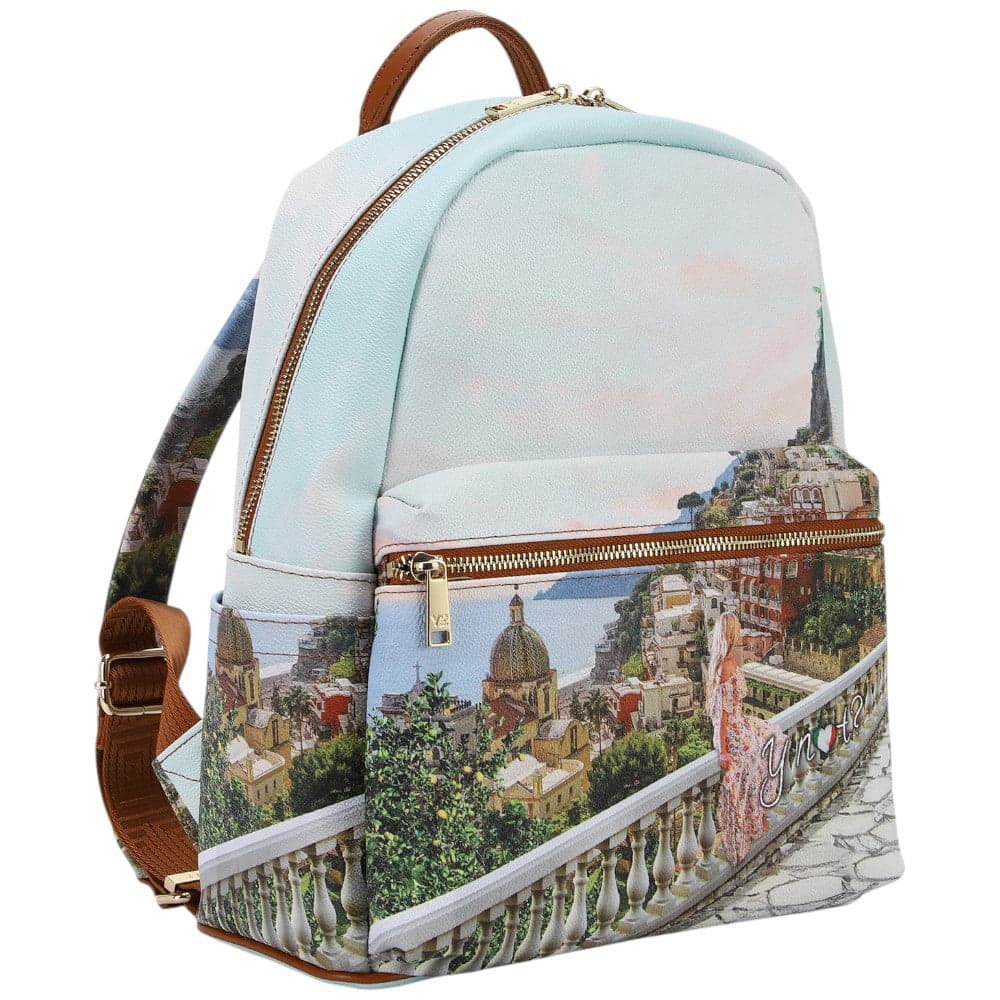 YNot zaino grande con tasca stampa Drimming Coast YES381S5 Zaini YNot