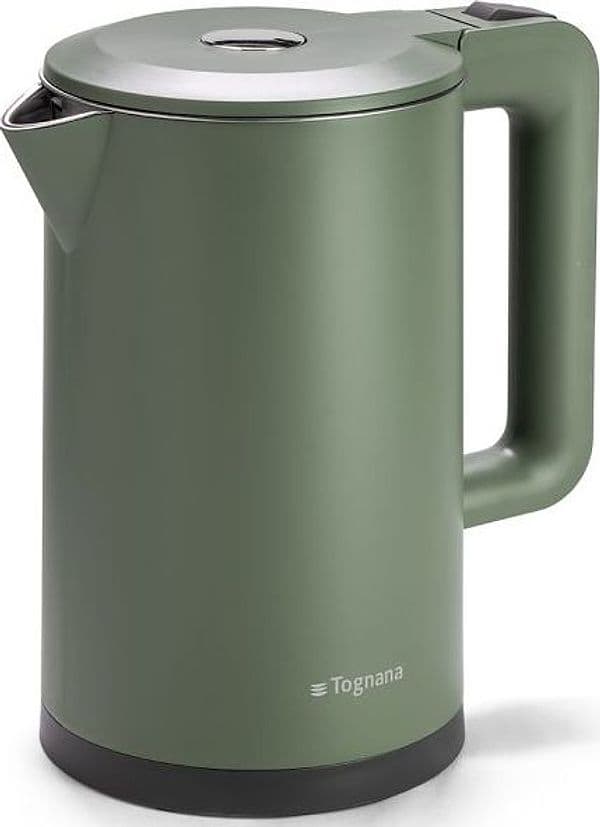 TOGNANA Bollitore elettrico 1,7 L Verde Salvia