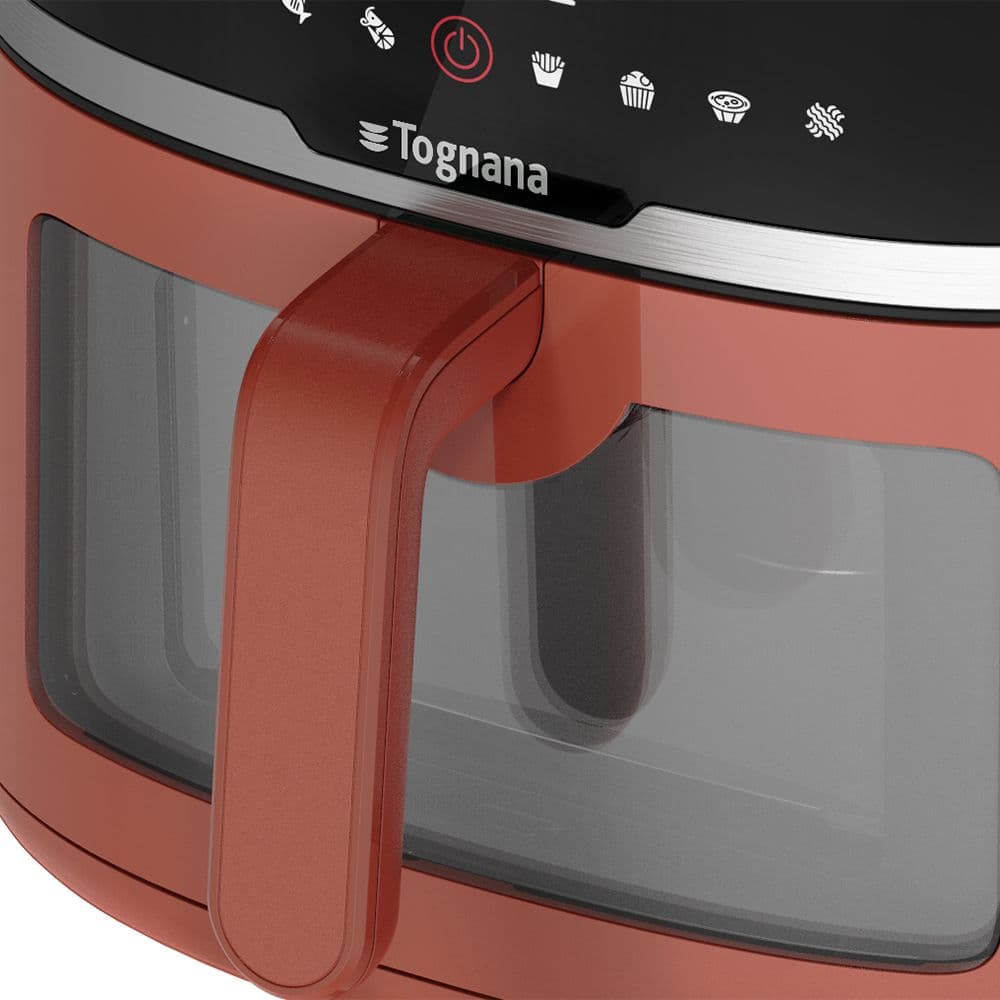 TOGNANA Friggitrice ad Aria 8,3 L Rosso Mela Plastica-Acciaio Rosso in Autocategorizzazione Più Di Più Ideas - Casalnuovo di Napoli, commercioVirtuoso.it