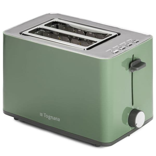 TOGNANA Tostapane Elettrico con Pinze Verde Salvia Plastica-Acciaio Inox Verde in Autocategorizzazione Più Di Più Ideas - Casalnuovo di Napoli, commercioVirtuoso.it
