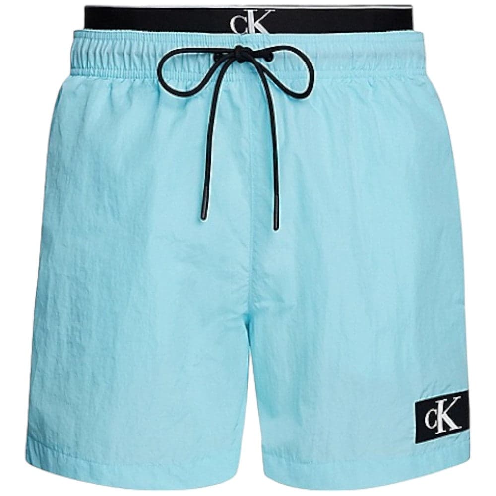 Calvin Klein costume celeste KM0KM00981 Costumi Calvin Klein
