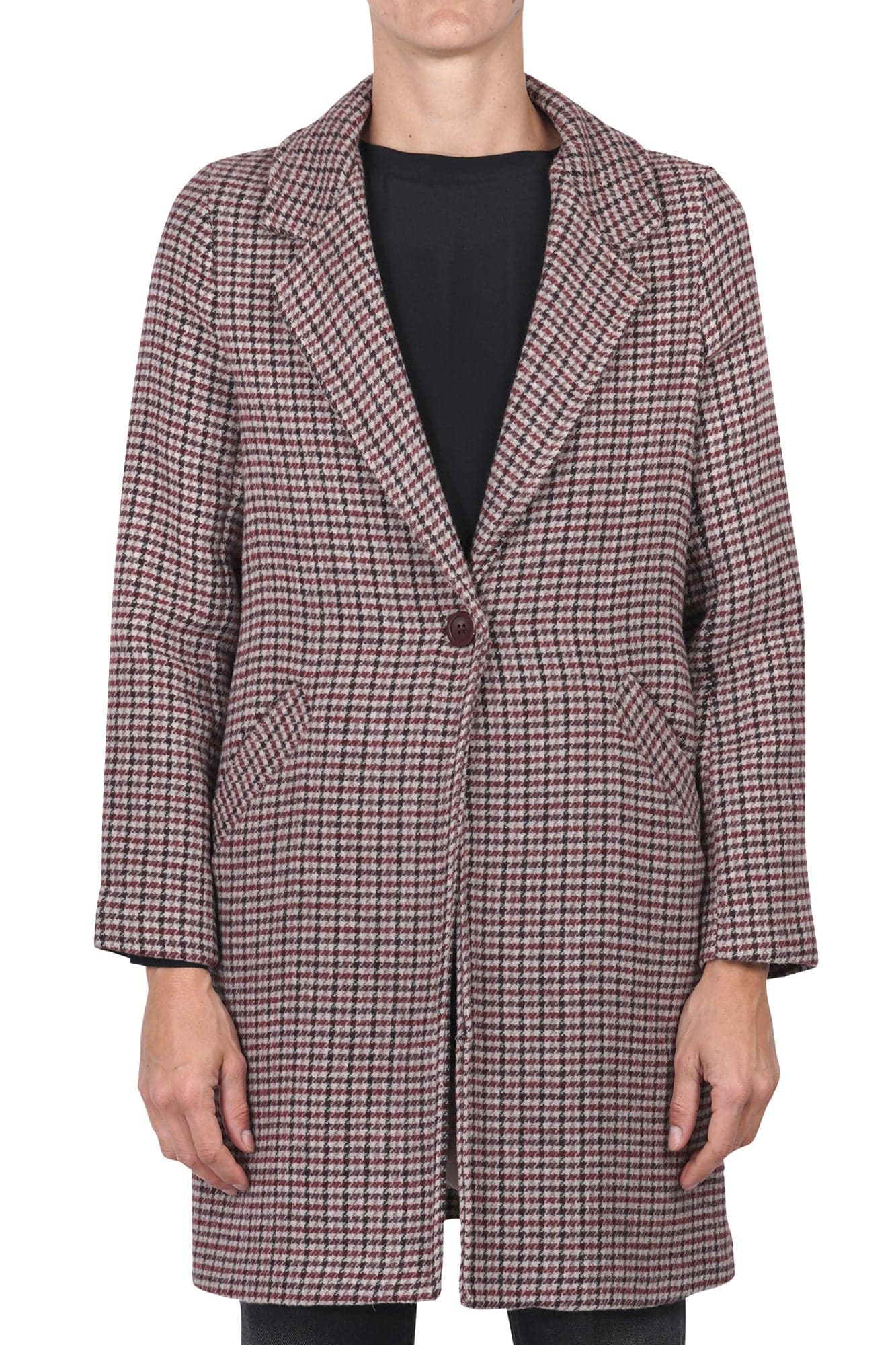 LA FEMME BLANCHE La Femme Blanche - Cappotto - 461364 - Fantasia Rosa da donna in Cappotti Drestige - Casamassima, commercioVirtuoso.it