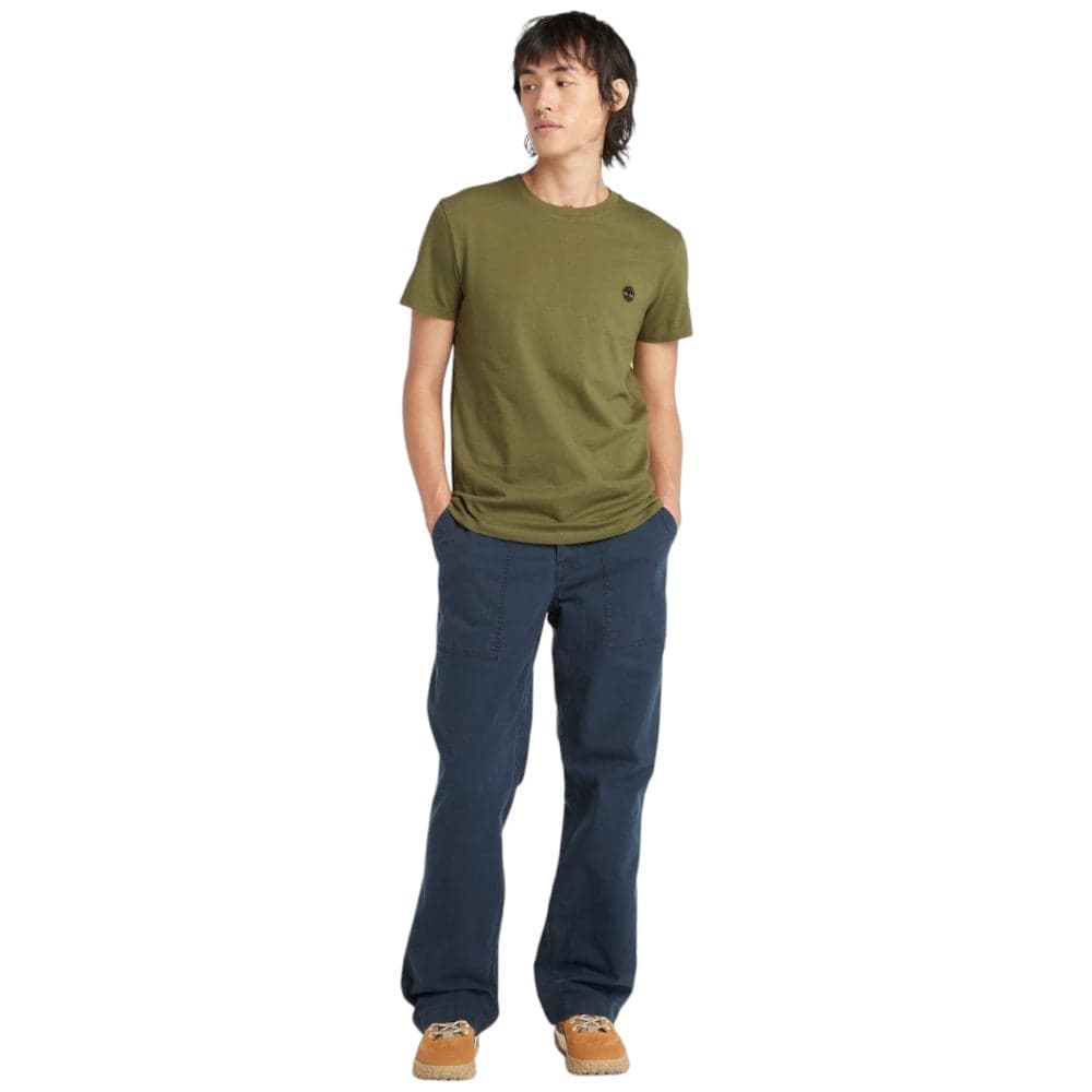 Timberland t-shirt Dunstan River verde TB0A2BPREG5 T-shirt Timberland